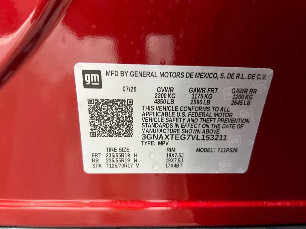 2027 Chevrolet Equinox RS