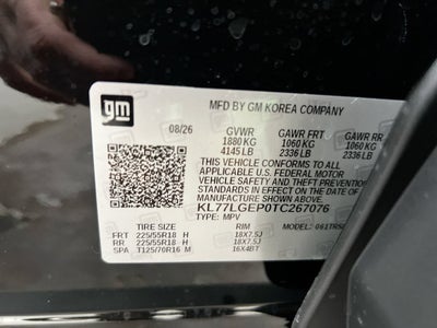 2026 Chevrolet Trax 1RS