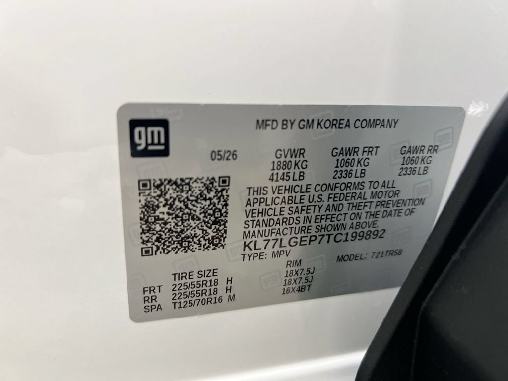 2026 Chevrolet Trax 1RS