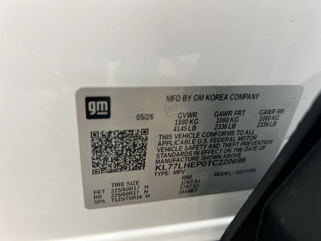 2026 Chevrolet Trax LT
