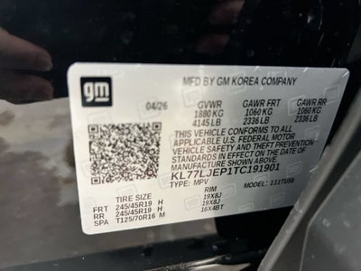 2026 Chevrolet Trax 2RS