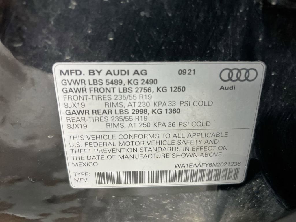 2022 Audi Q5 S line Premium Plus