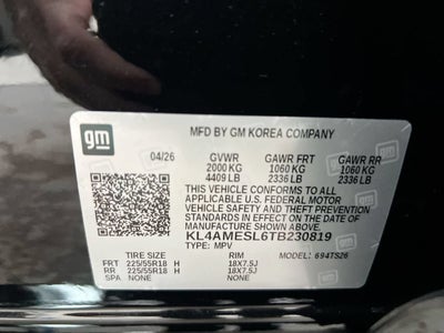 2026 Buick Encore GX Sport Touring