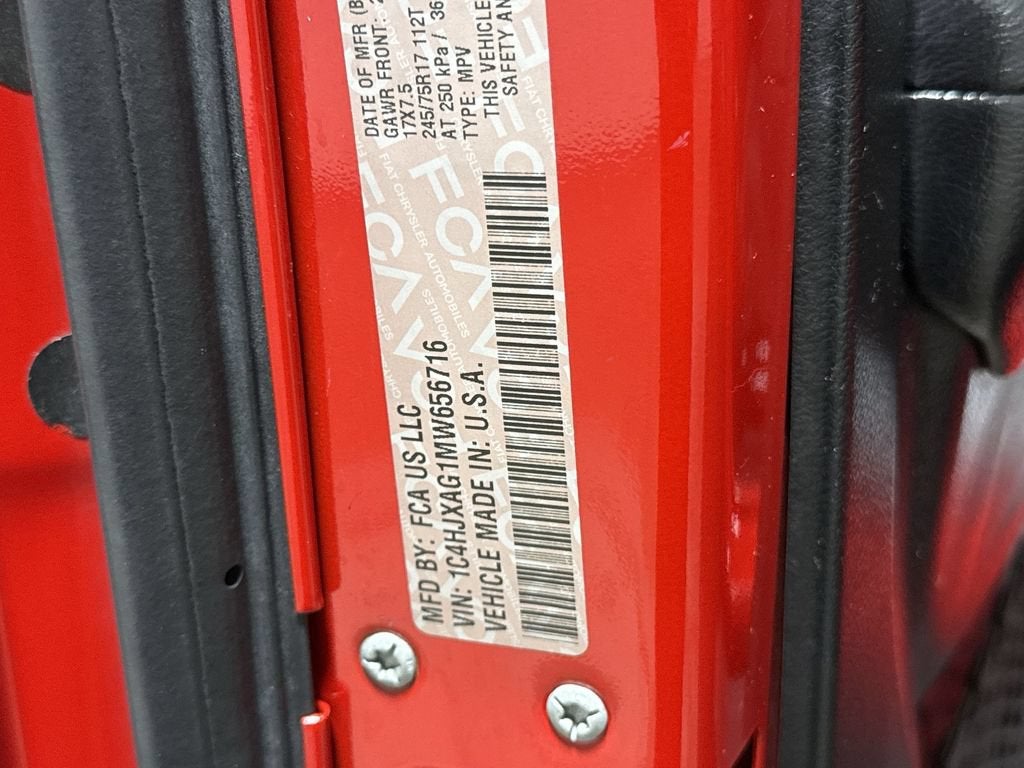 2021 Jeep Wrangler Sport S