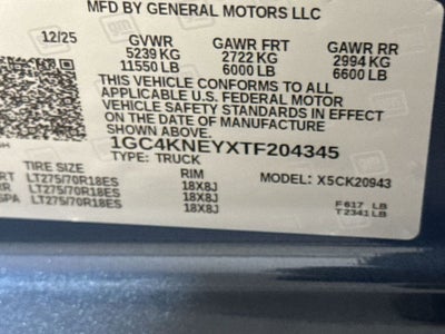 2026 Chevrolet Silverado 2500 HD LT