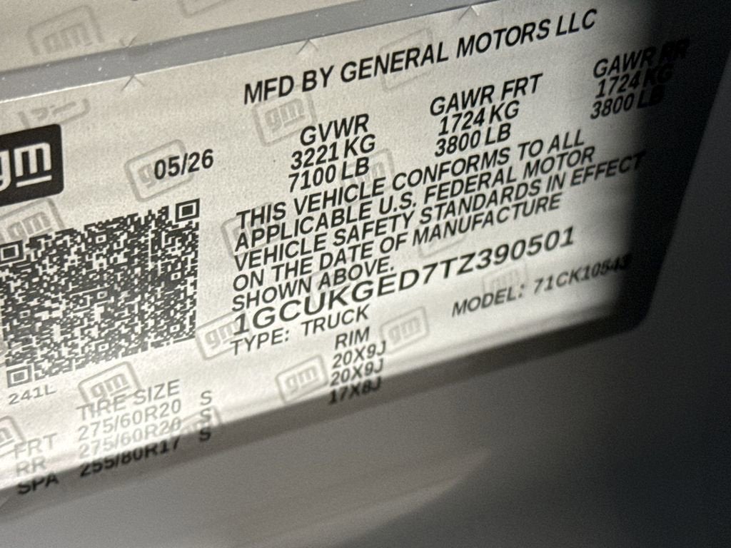 2026 Chevrolet Silverado 1500 LTZ