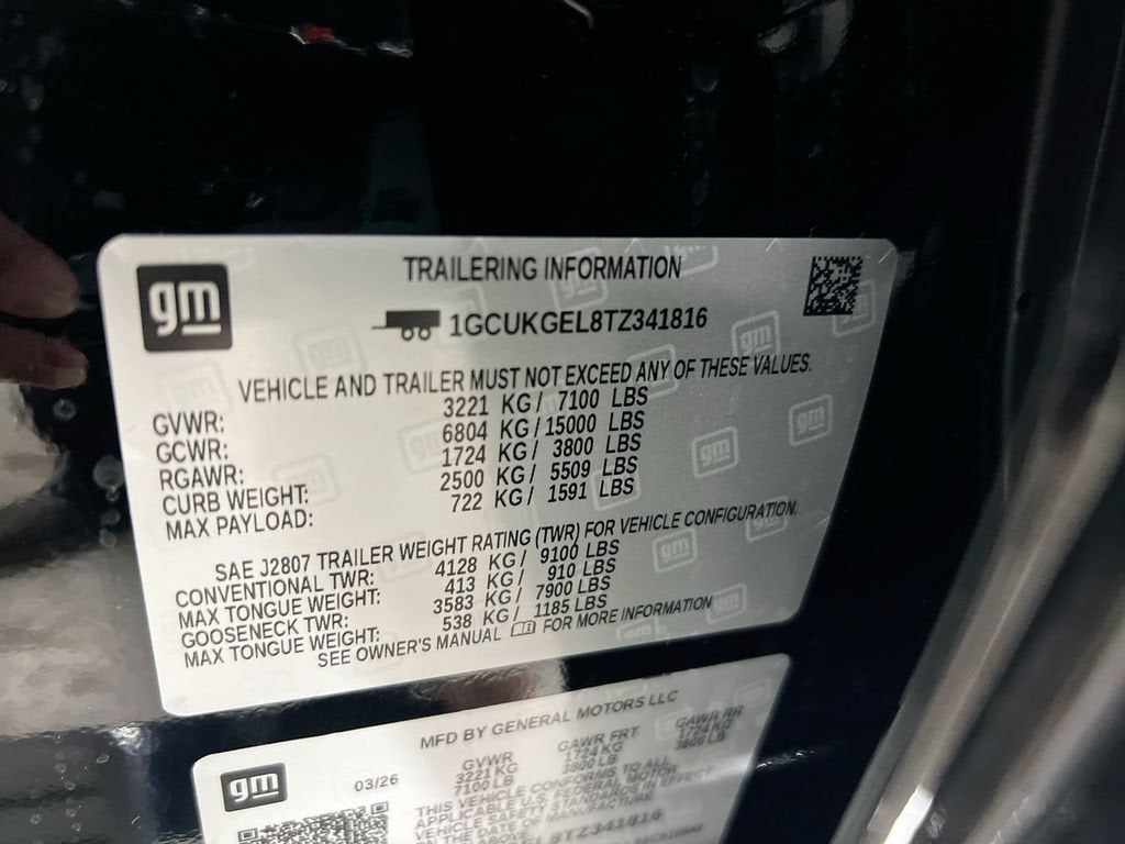 2026 Chevrolet Silverado 1500 LTZ