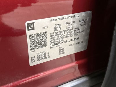 2020 Chevrolet Traverse RS