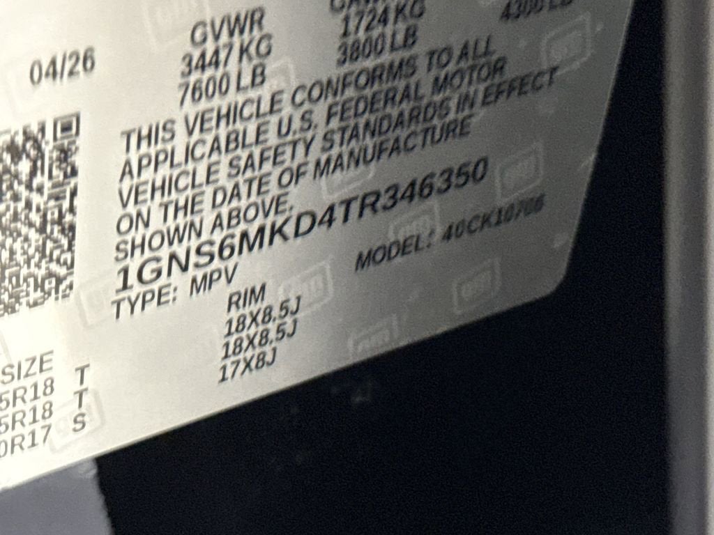 2026 Chevrolet Tahoe LS