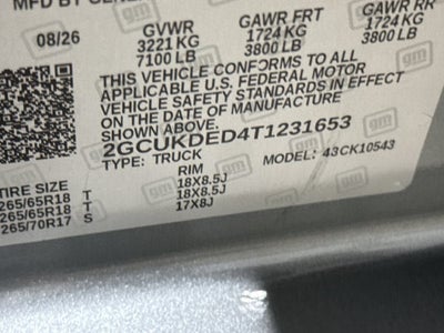 2026 Chevrolet Silverado 1500 LT