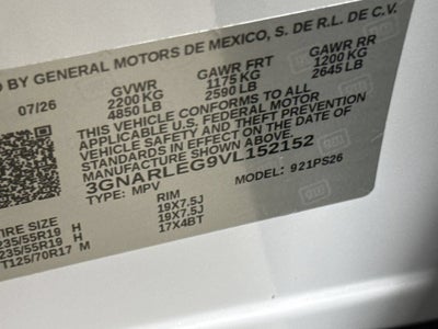 2027 Chevrolet Equinox RS