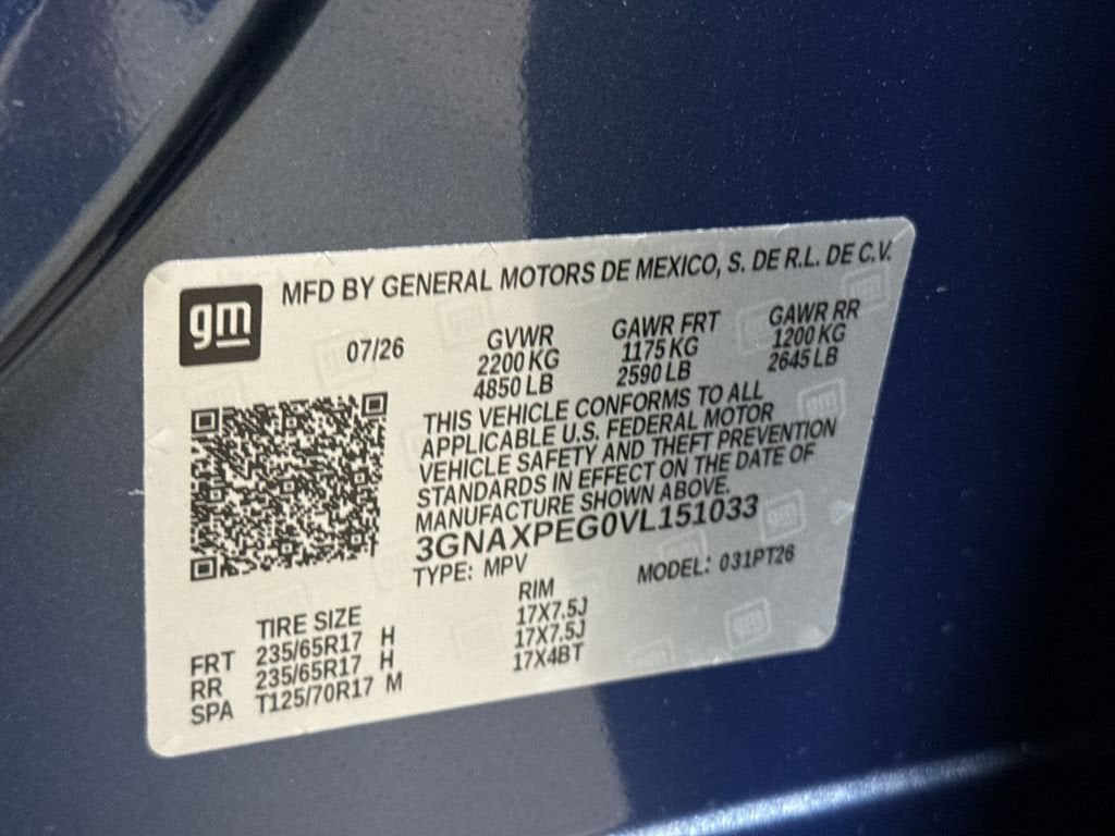 2027 Chevrolet Equinox LT