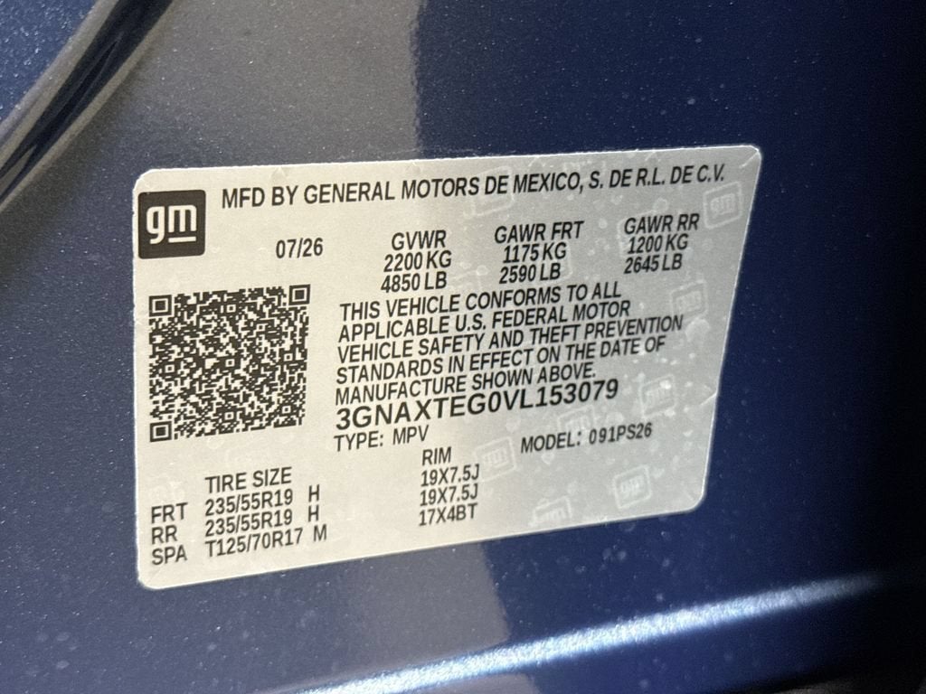 2027 Chevrolet Equinox RS