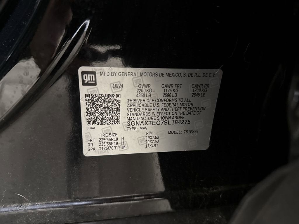 2025 Chevrolet Equinox RS