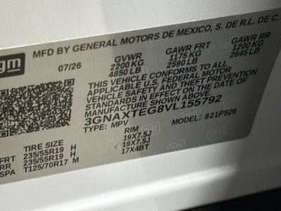 2027 Chevrolet Equinox RS