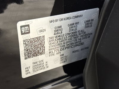 2026 Chevrolet Trax 1RS