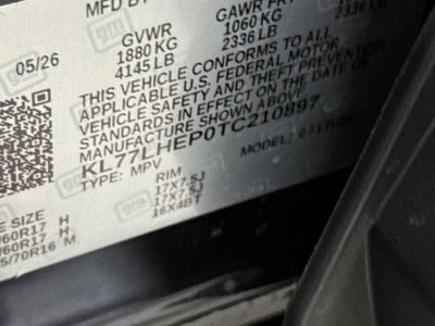 2026 Chevrolet Trax LT