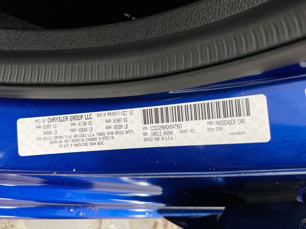 2013 Dodge Avenger SE