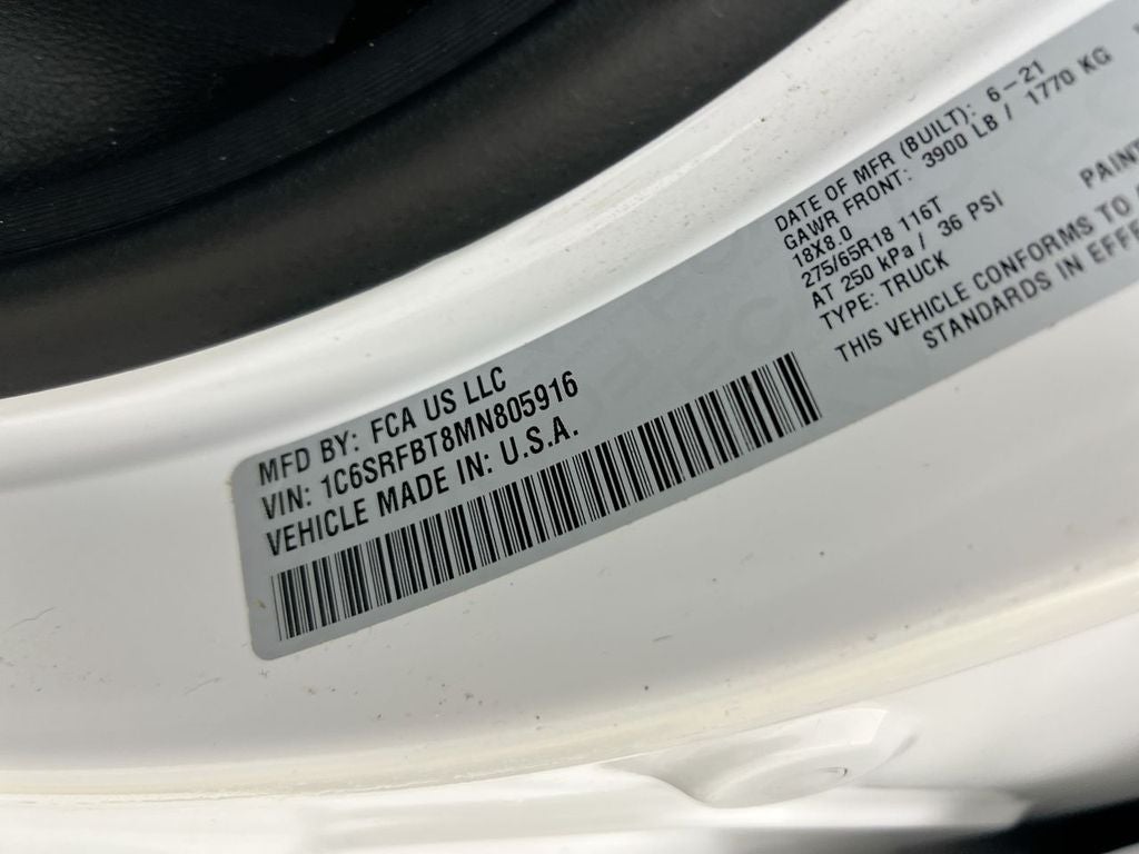 2021 RAM 1500 Big Horn/Lone Star