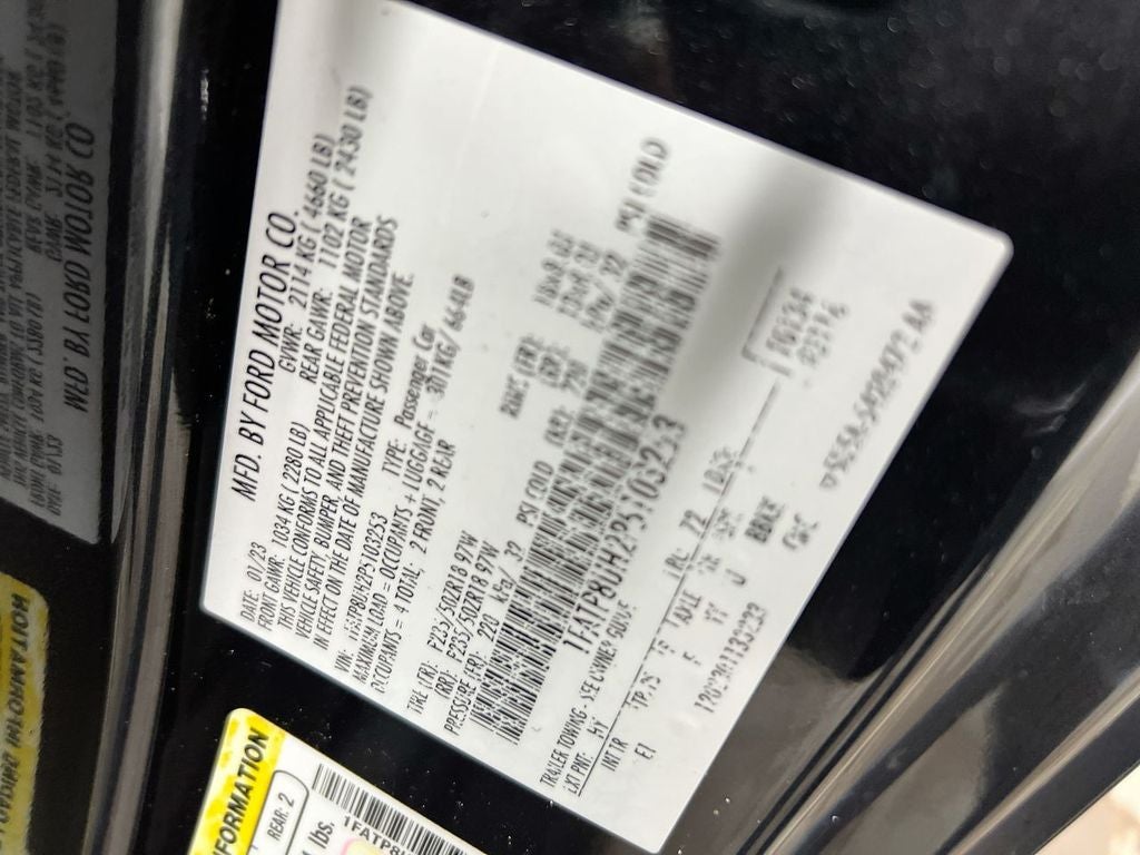 2023 Ford Mustang EcoBoost Premium