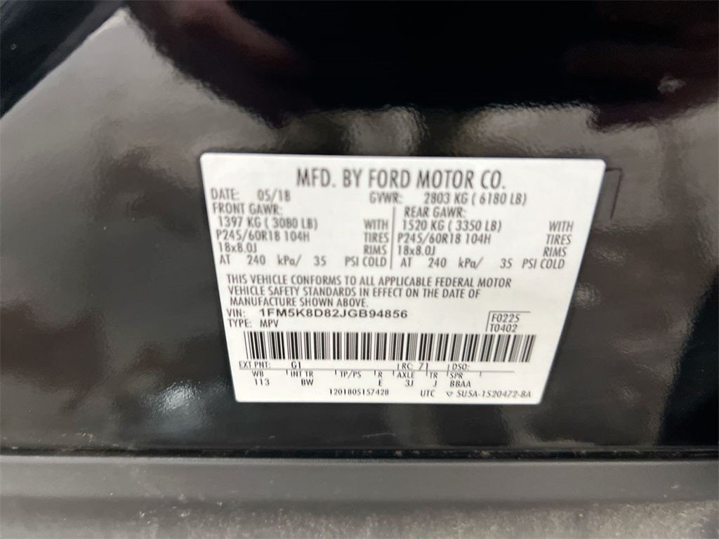 2018 Ford Explorer XLT