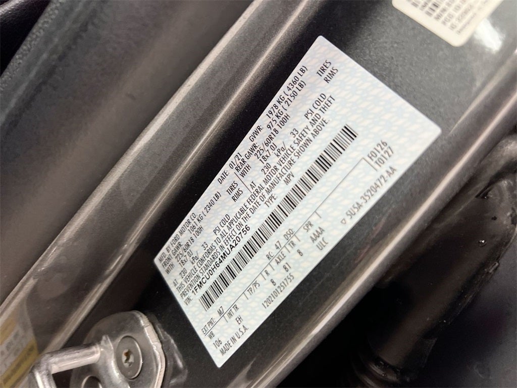 2021 Ford Escape SEL