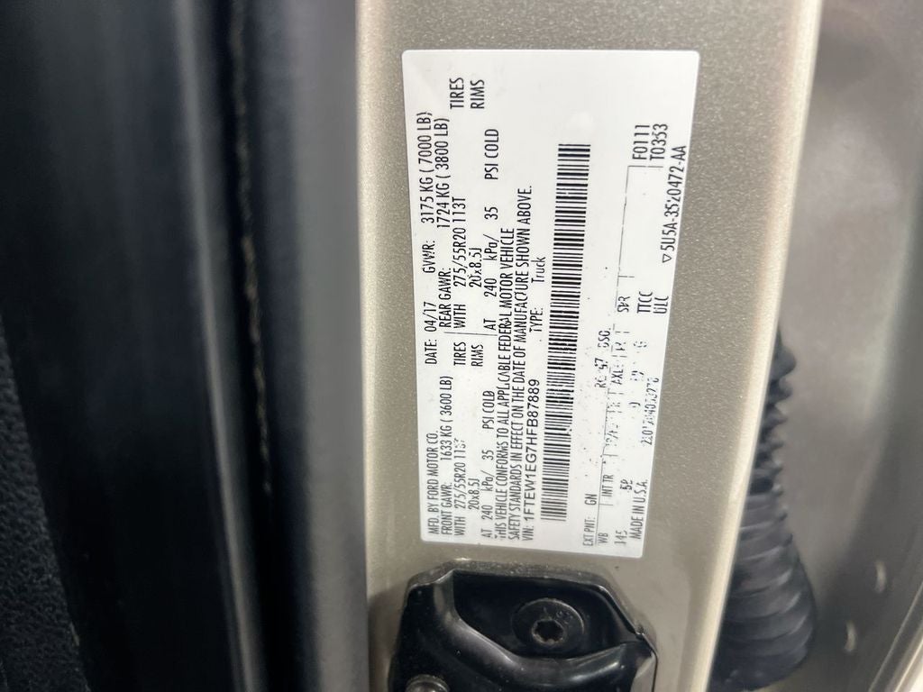 2017 Ford F-150 Platinum