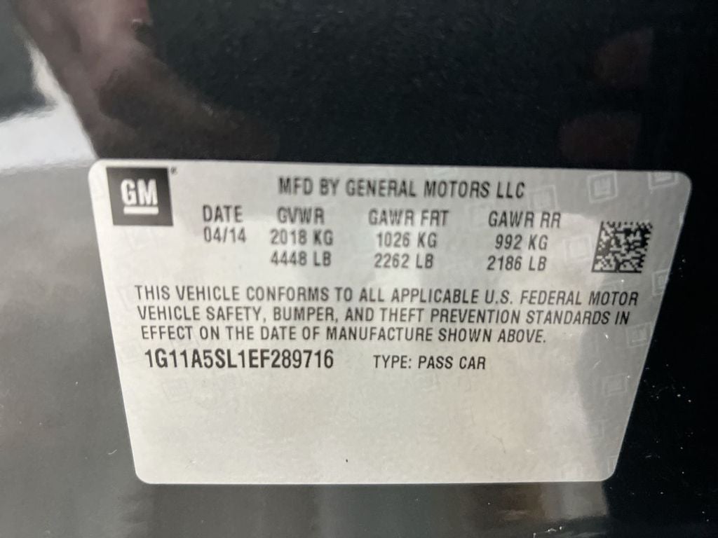 2014 Chevrolet Malibu LS