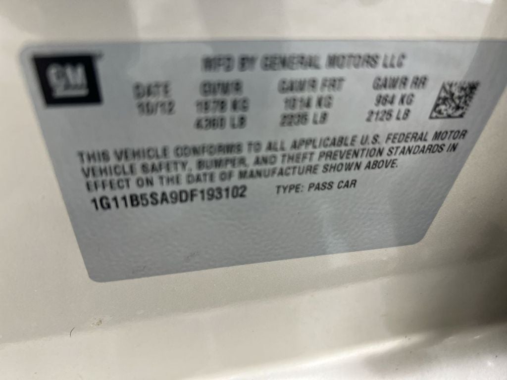 2013 Chevrolet Malibu LS