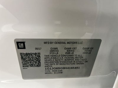 2017 Chevrolet Sonic LT