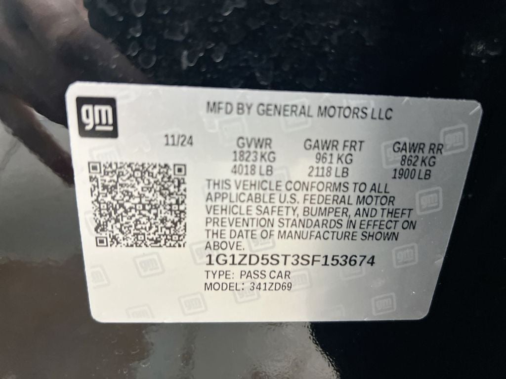 2025 Chevrolet Malibu LT