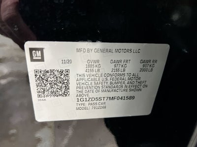 2021 Chevrolet Malibu LT