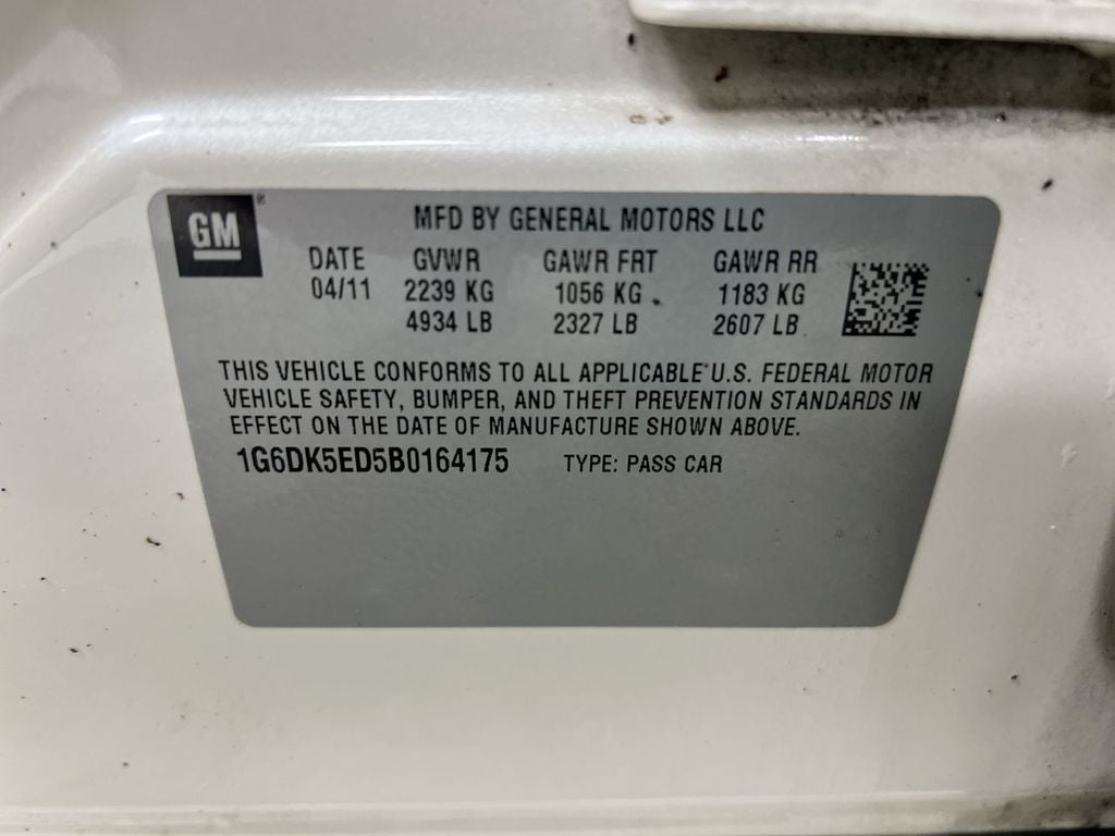 2011 Cadillac CTS 3.6L Performance