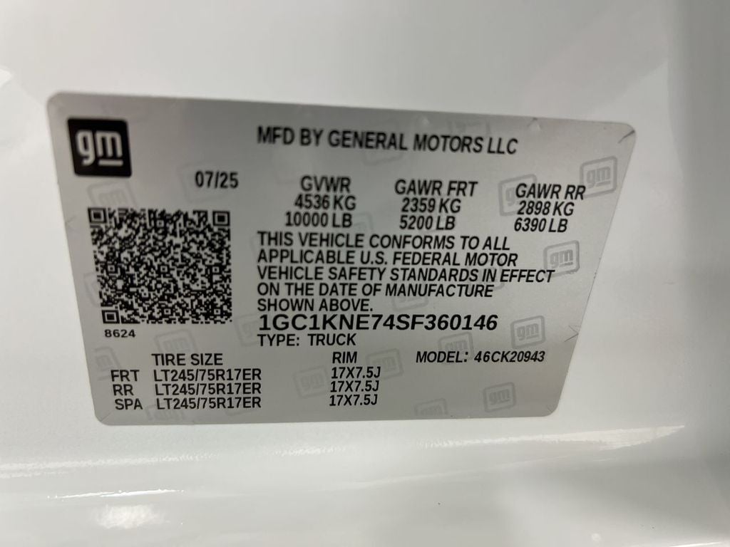 2025 Chevrolet Silverado 2500HD LT