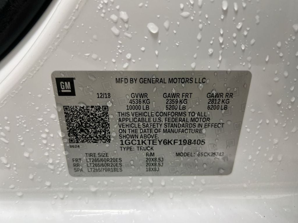 2019 Chevrolet Silverado 2500HD LTZ