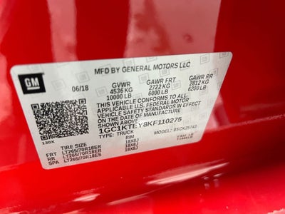 2019 Chevrolet Silverado 2500HD LTZ