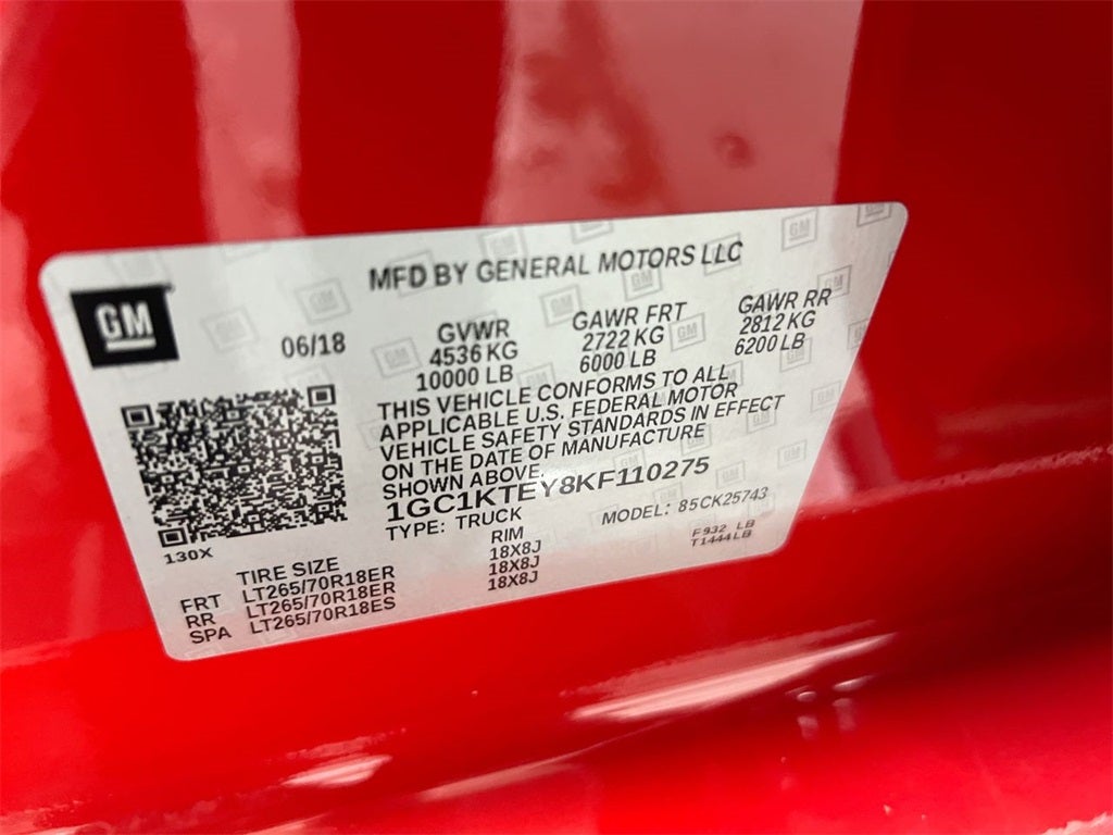 2019 Chevrolet Silverado 2500HD LTZ