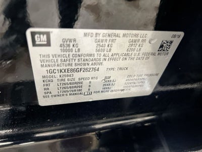 2016 Chevrolet Silverado 2500HD High Country