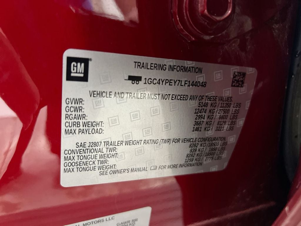 2020 Chevrolet Silverado 2500HD LTZ