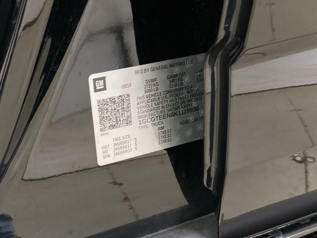 2019 Chevrolet Colorado ZR2