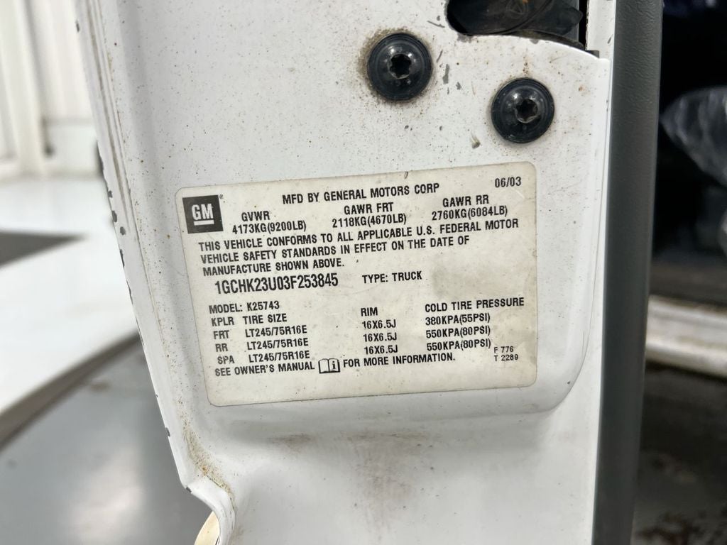 2003 Chevrolet Silverado 2500HD LS