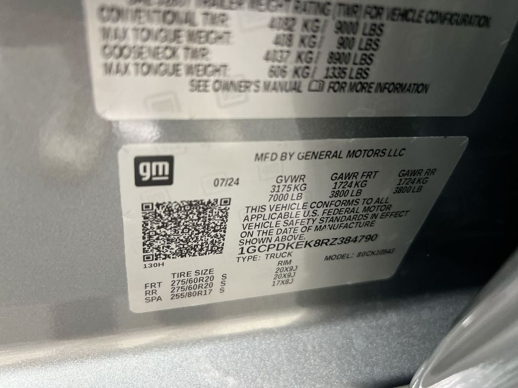 2024 Chevrolet Silverado 1500 LT
