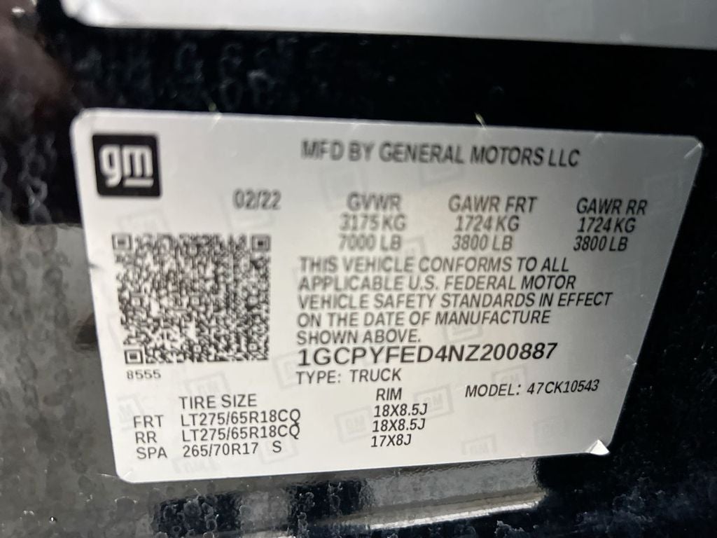 2022 Chevrolet Silverado 1500 LTD LT Trail Boss