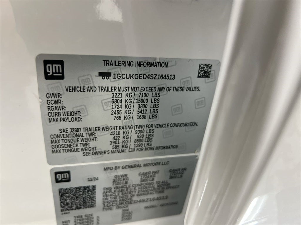 2025 Chevrolet Silverado 1500 LTZ