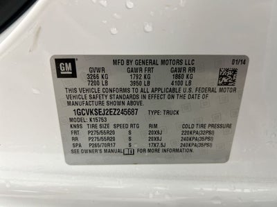 2014 Chevrolet Silverado 1500 LTZ