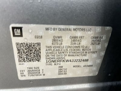 2018 Chevrolet Traverse LS