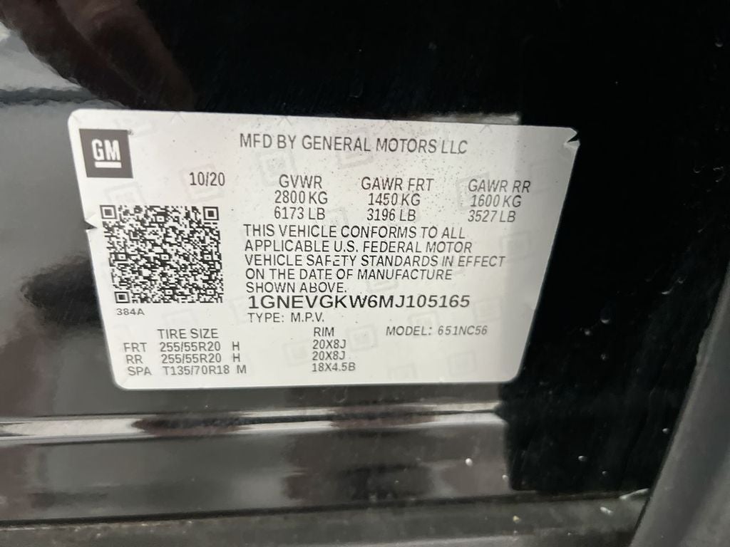 2021 Chevrolet Traverse LT