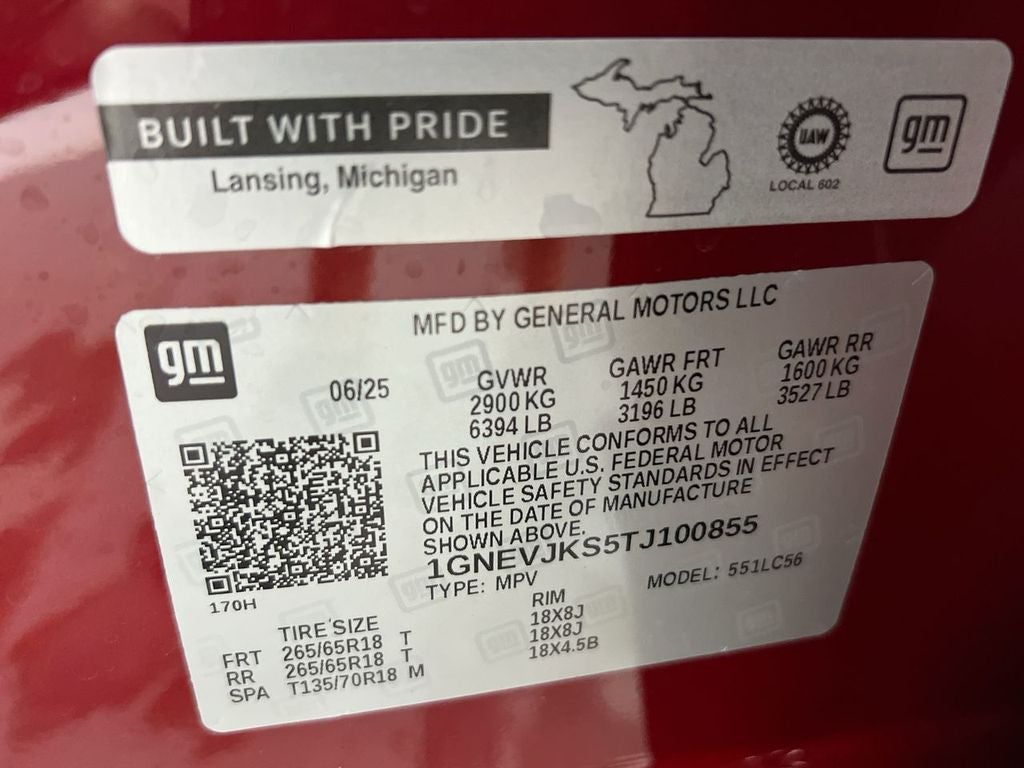 2026 Chevrolet Traverse Z71