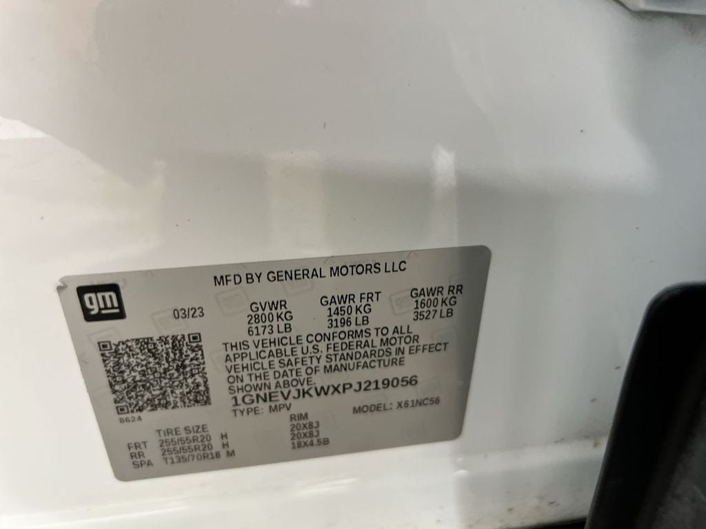 2023 Chevrolet Traverse RS