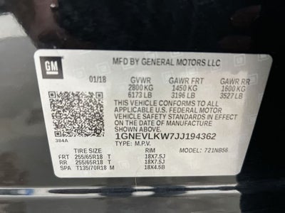 2018 Chevrolet Traverse LS